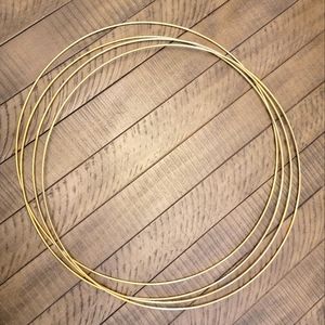 20" Metal Macrame Hoop